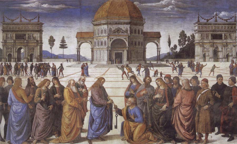 Christ giving the Keys to St.Peter